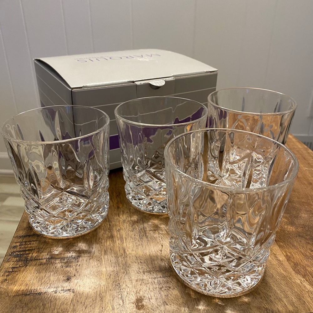 Waterford Crystal Old Fashioned Glasses - Set of 4